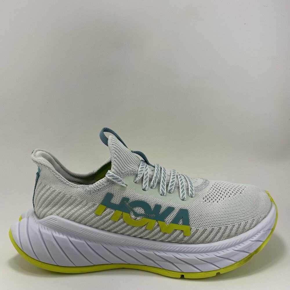 Hoka One One Carbon X 3 Running Shoes Mens 7 D Billowing Sail/Evening Primrose